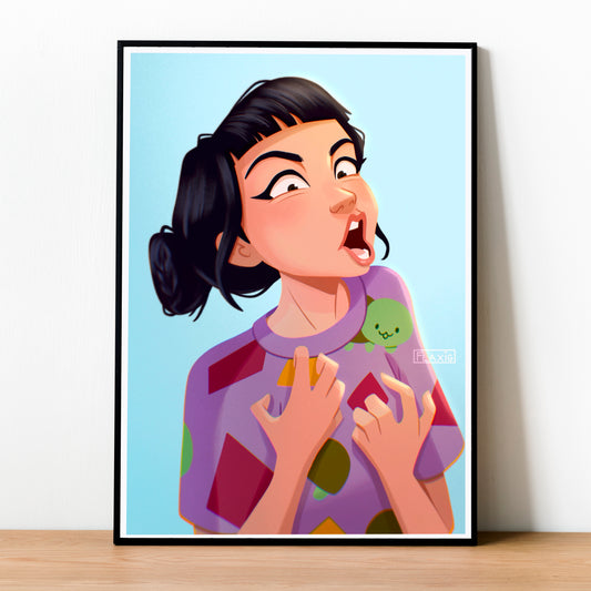 Zoey Art Print