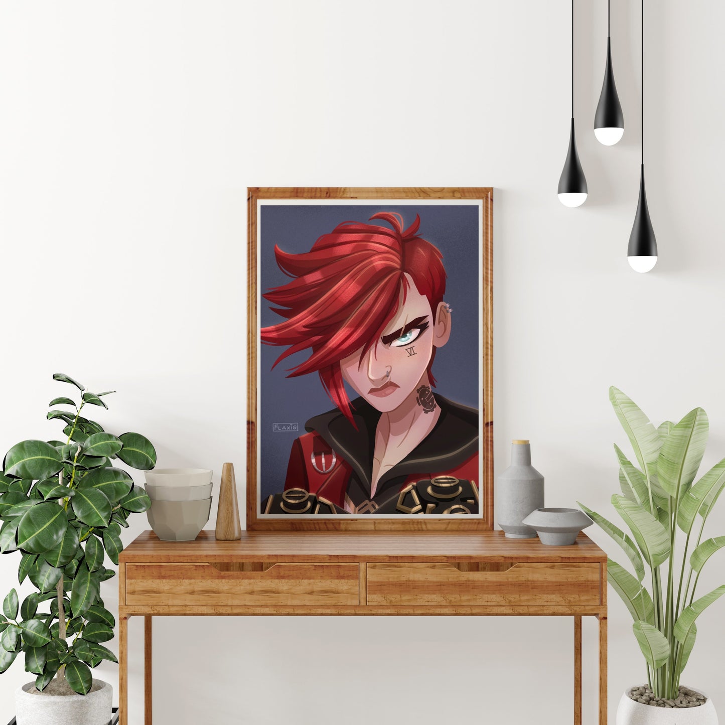 Vi Art Print