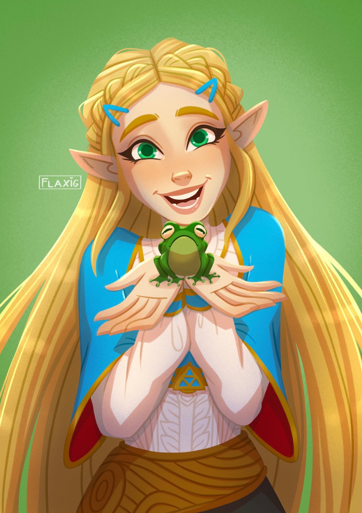 Princess Zelda Art Print