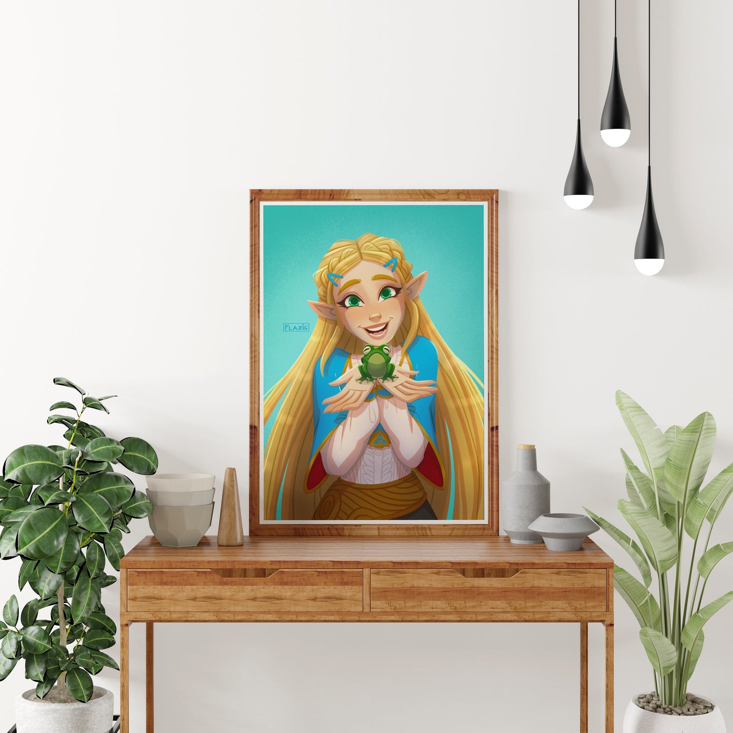 Princess Zelda Art Print