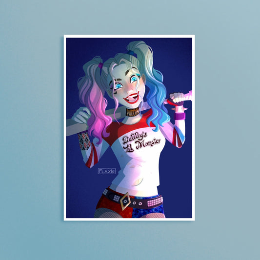 Harley Quinn Art Print