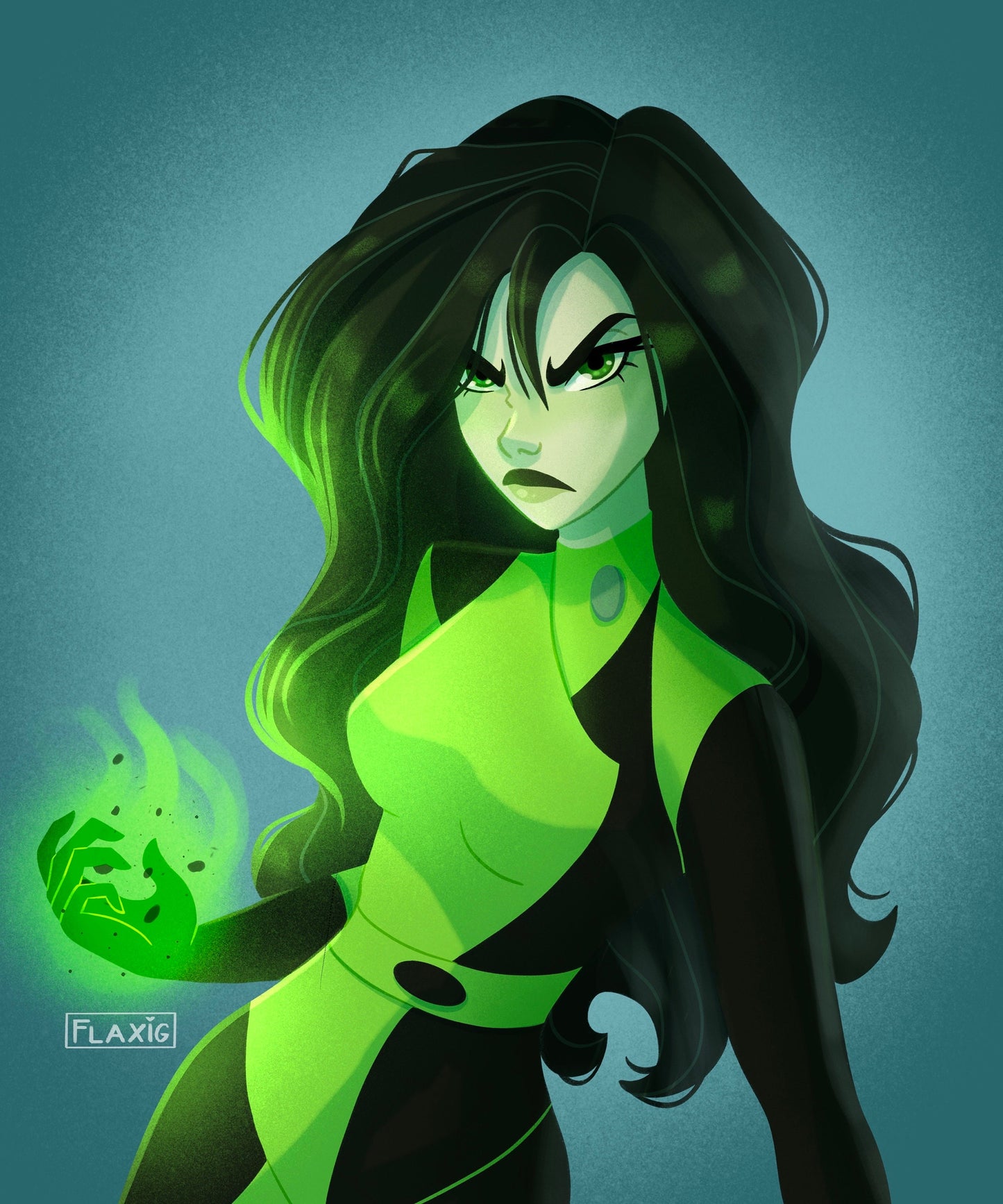 Shego Art Print