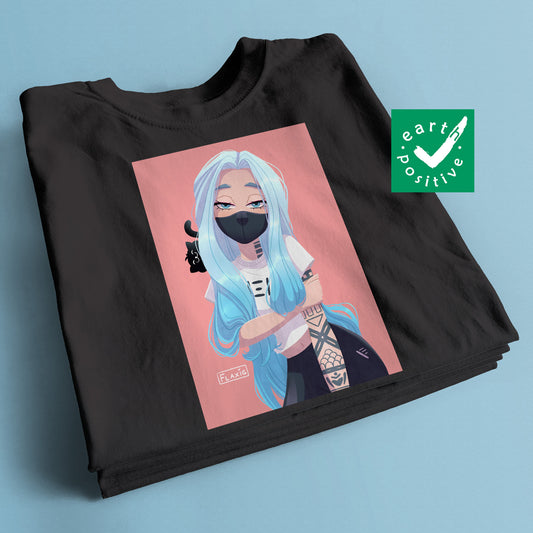 Masked Girl Unisex T-shirt