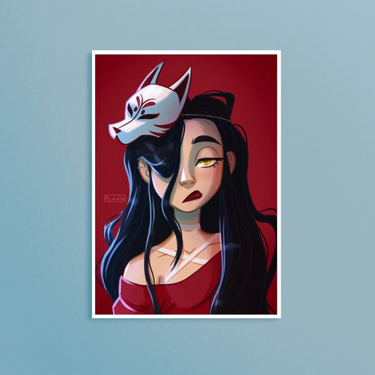 Kitsune Art Print