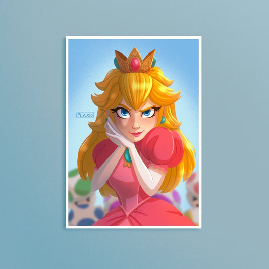 Peach Art Print