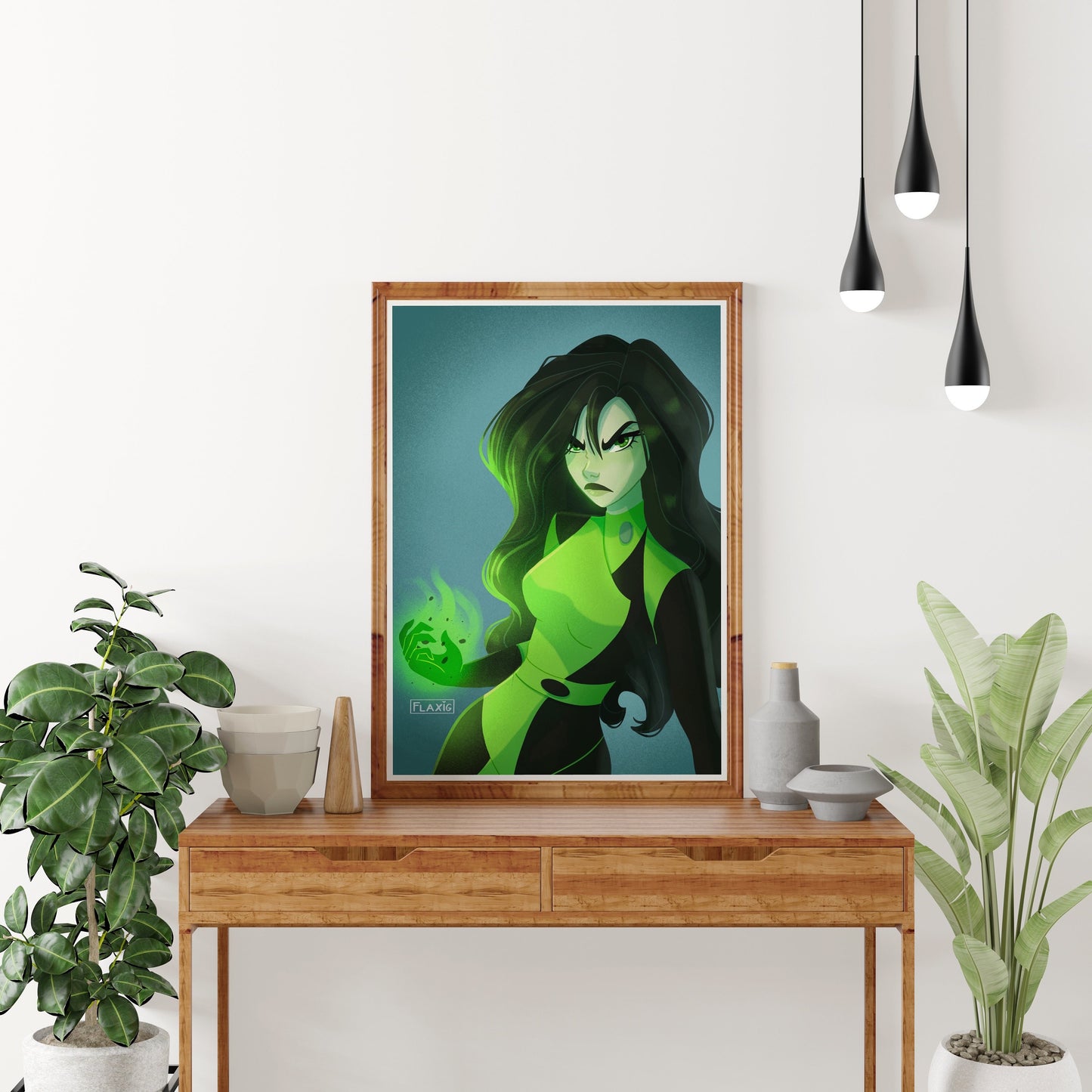 Shego Art Print