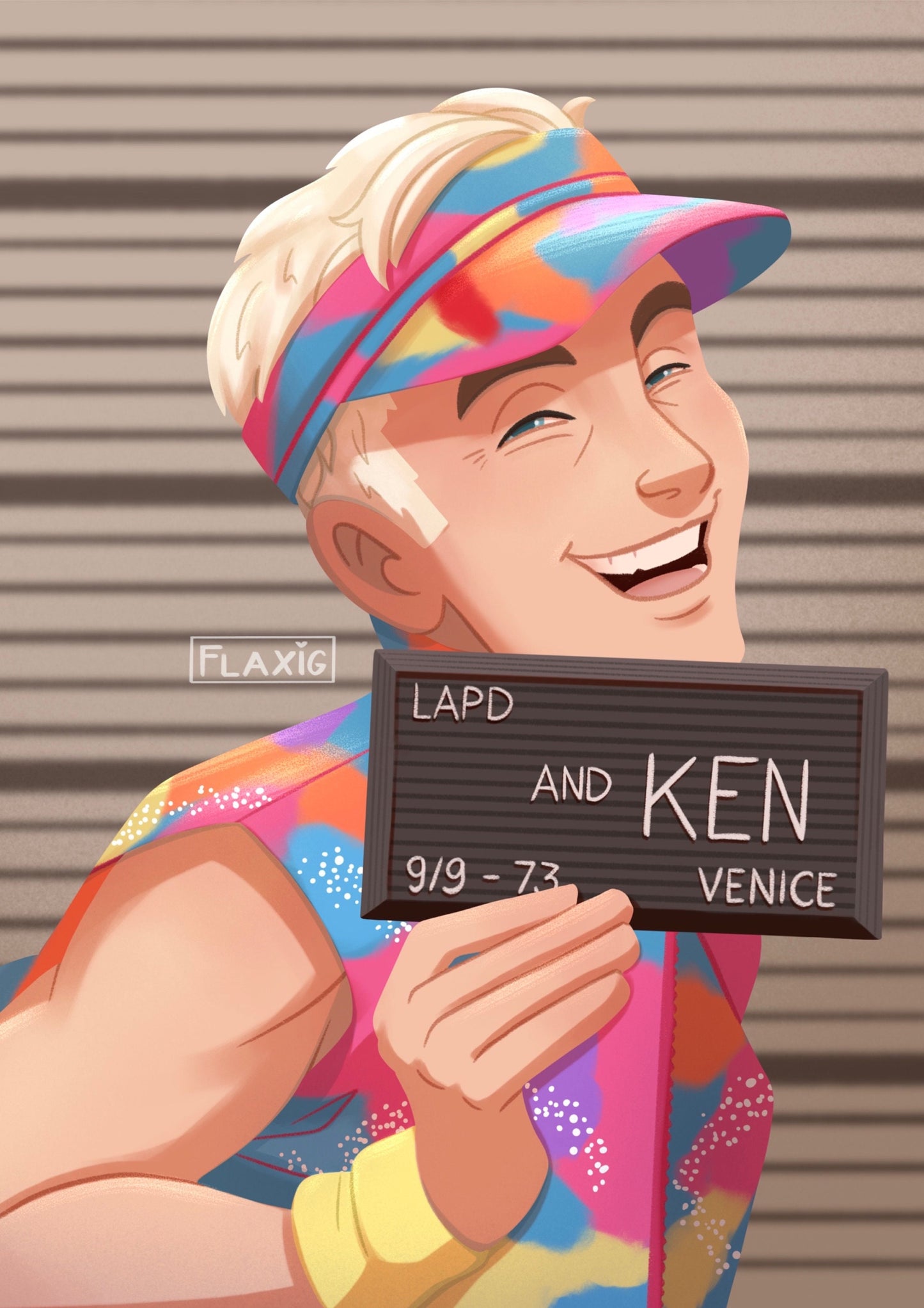 Barbie and Ken Art Print