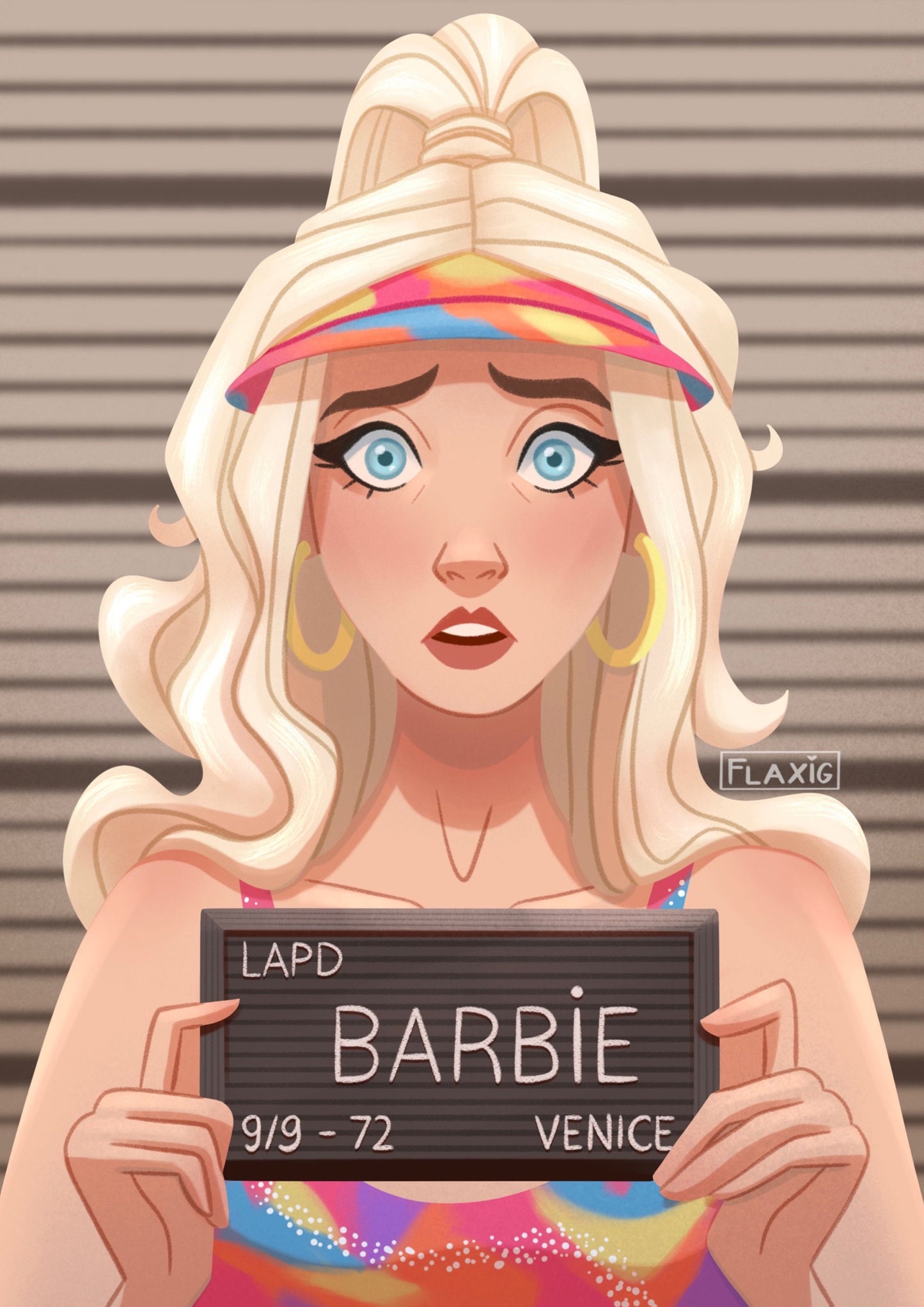 Barbie and Ken Art Print