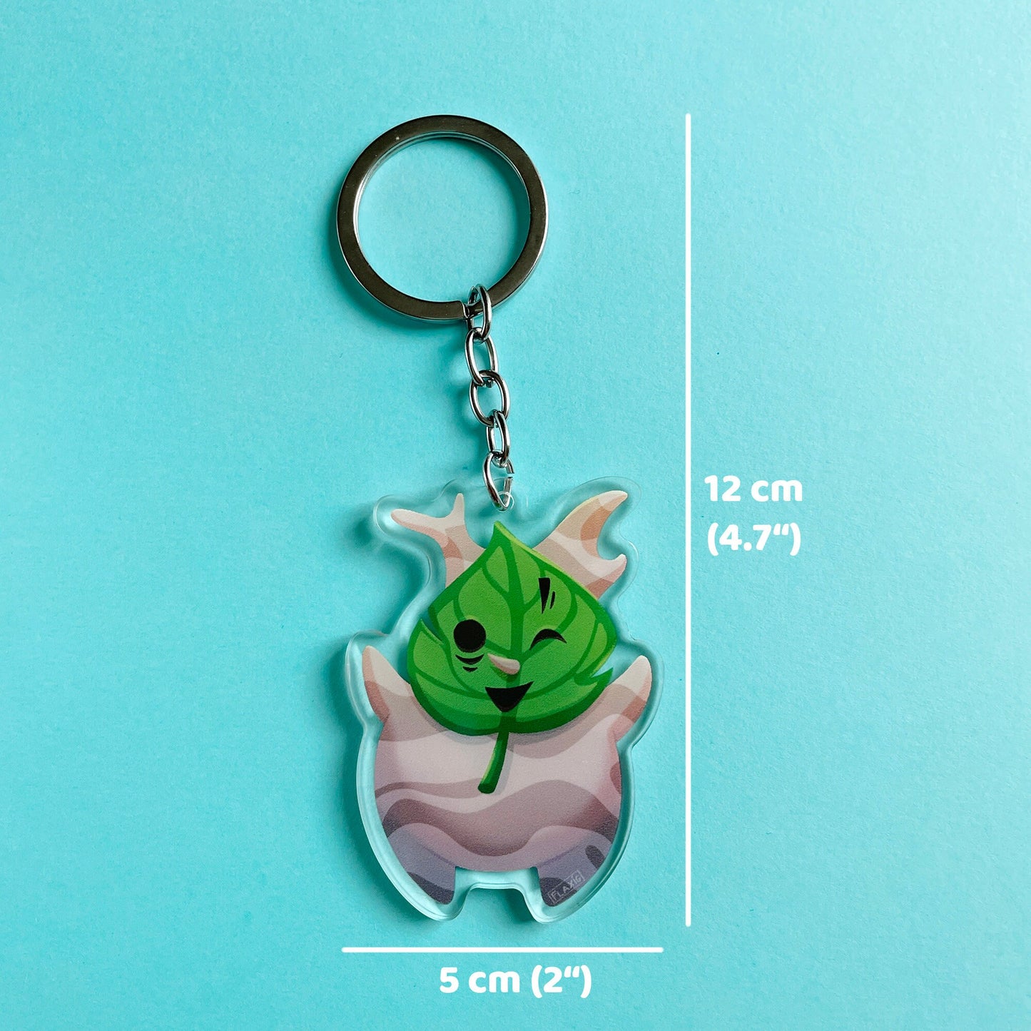 Little wooden guy Keychain