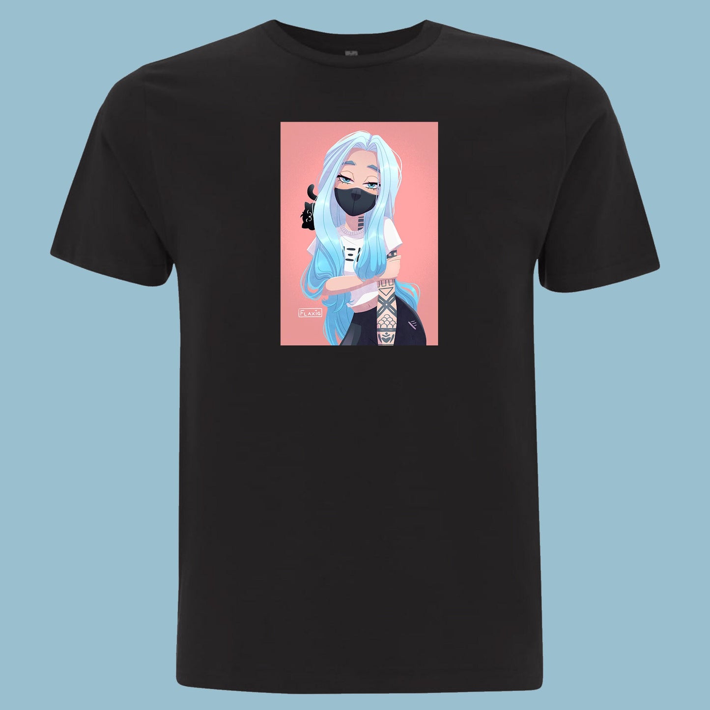 Masked Girl Unisex T-shirt