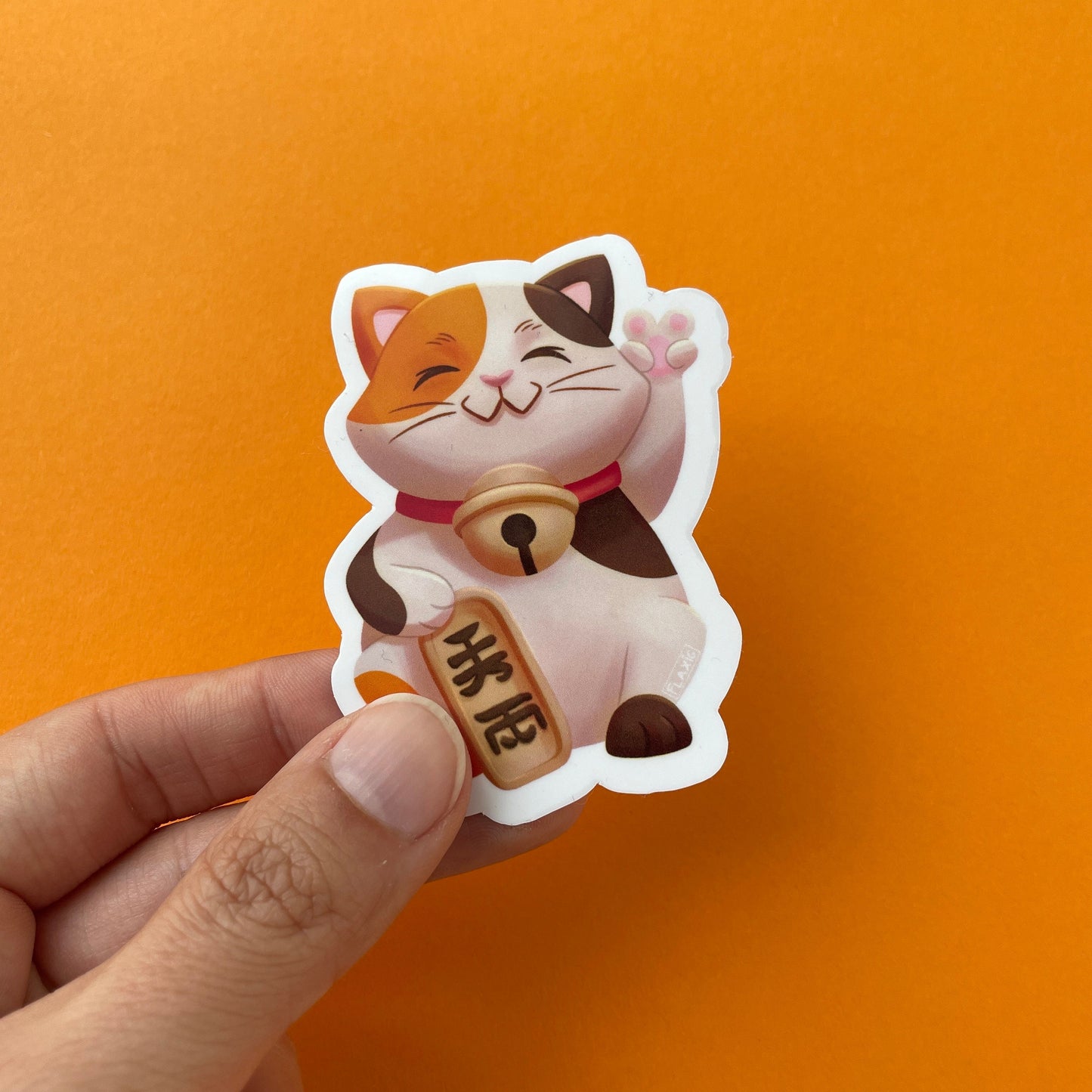 Calico Cat Sticker