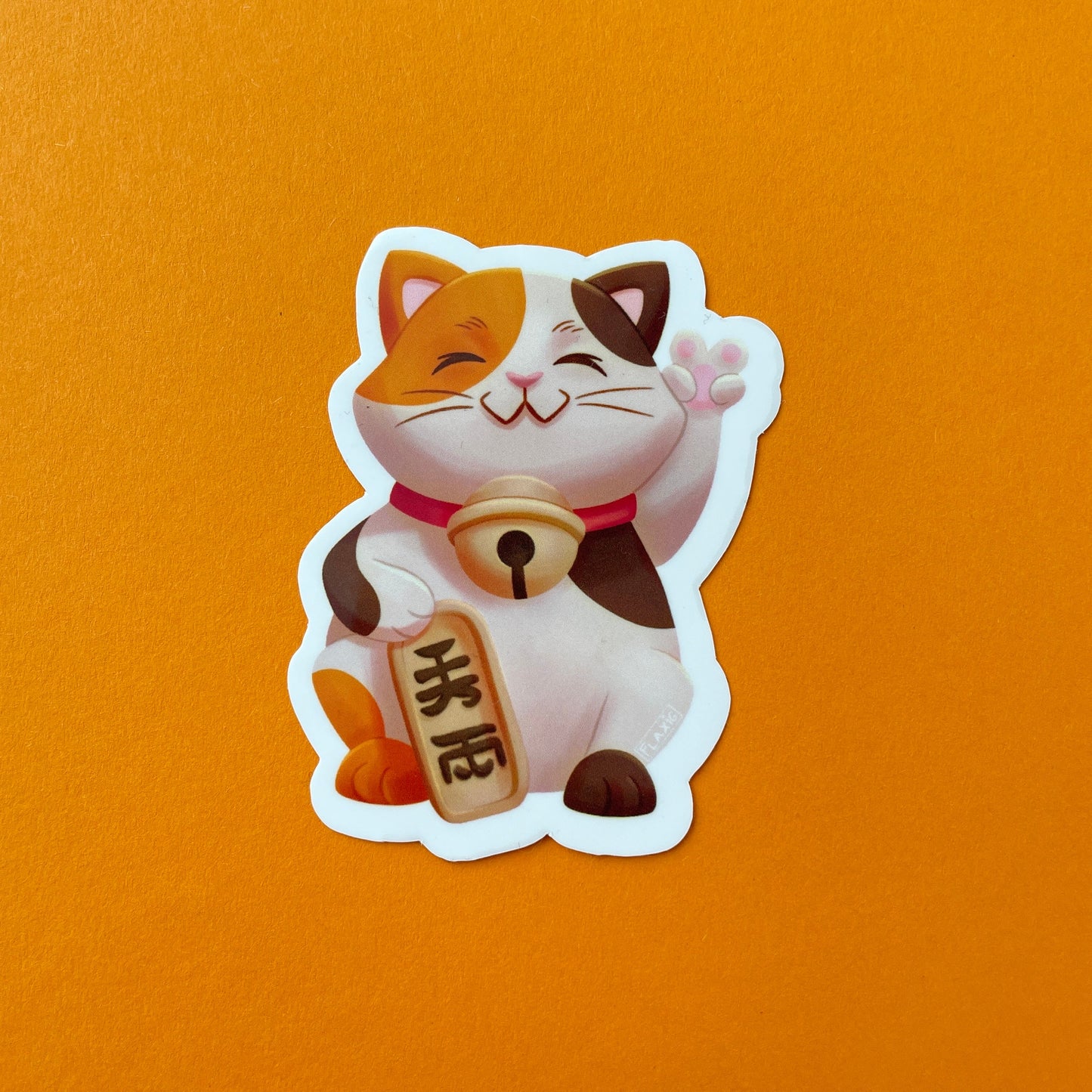 Calico Cat Sticker