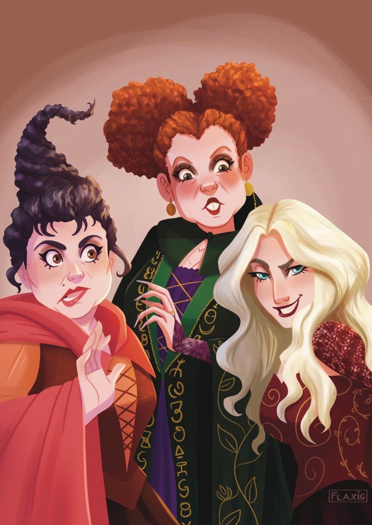 Sanderson Sisters Art Print