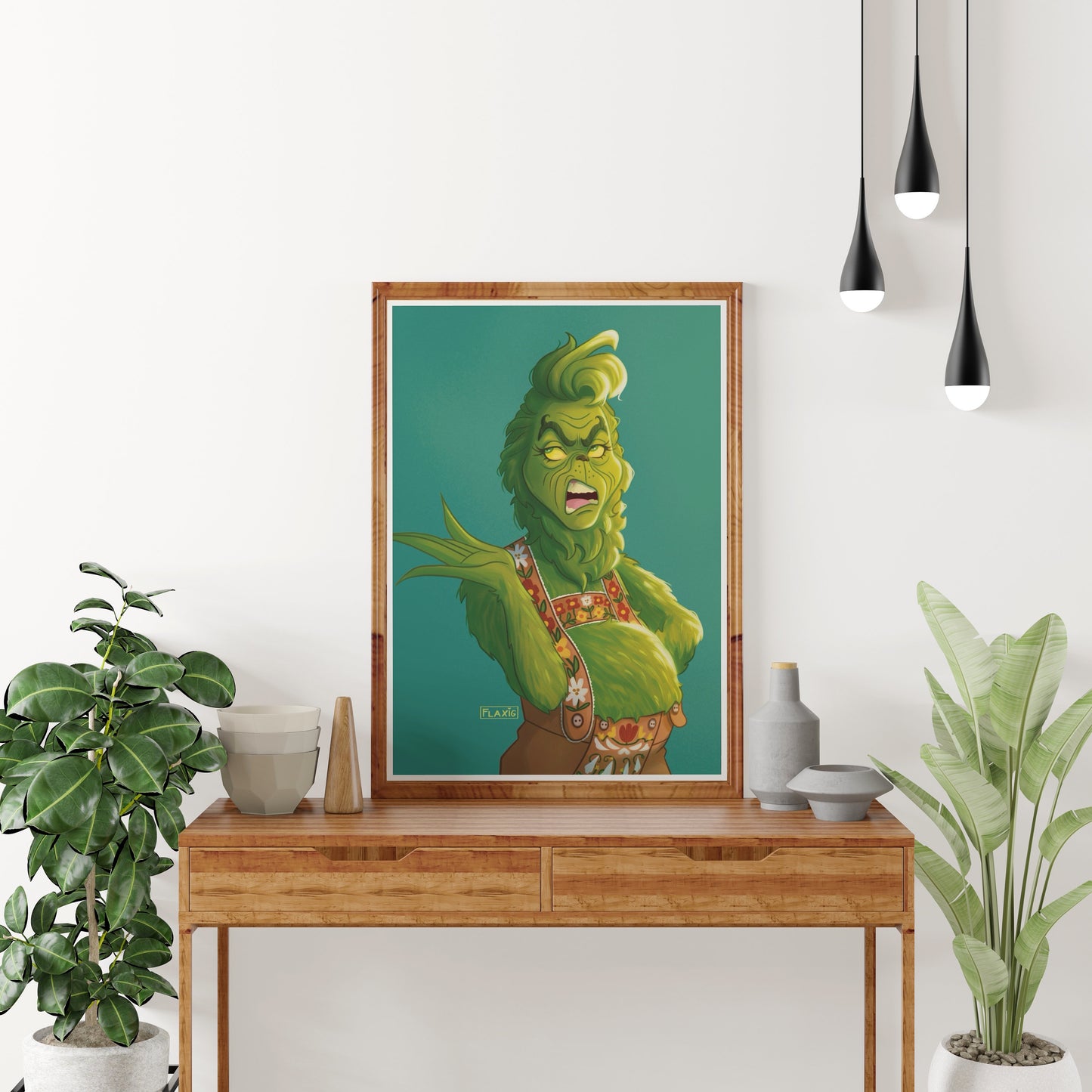 The Grinch Artprint