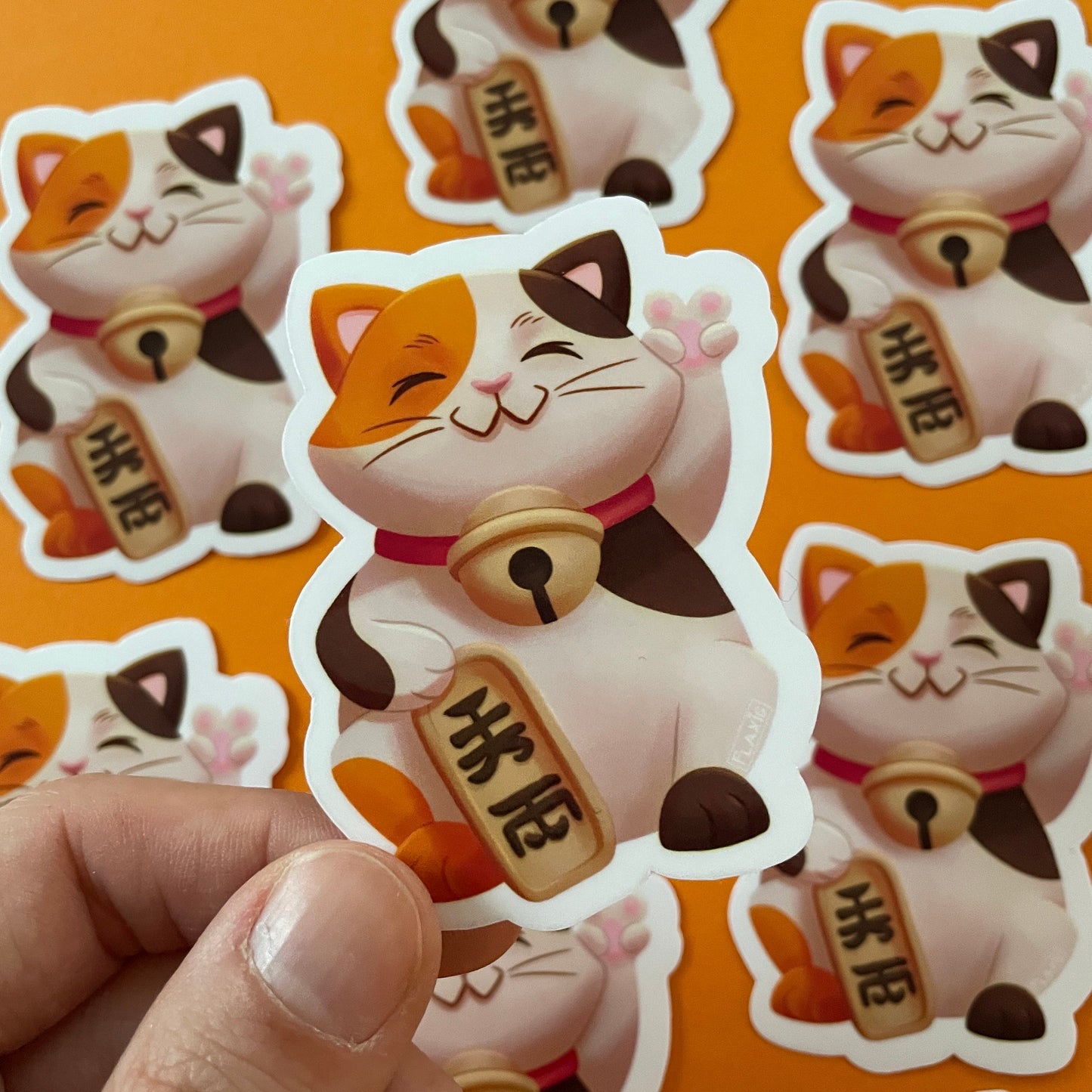 Calico Cat Sticker