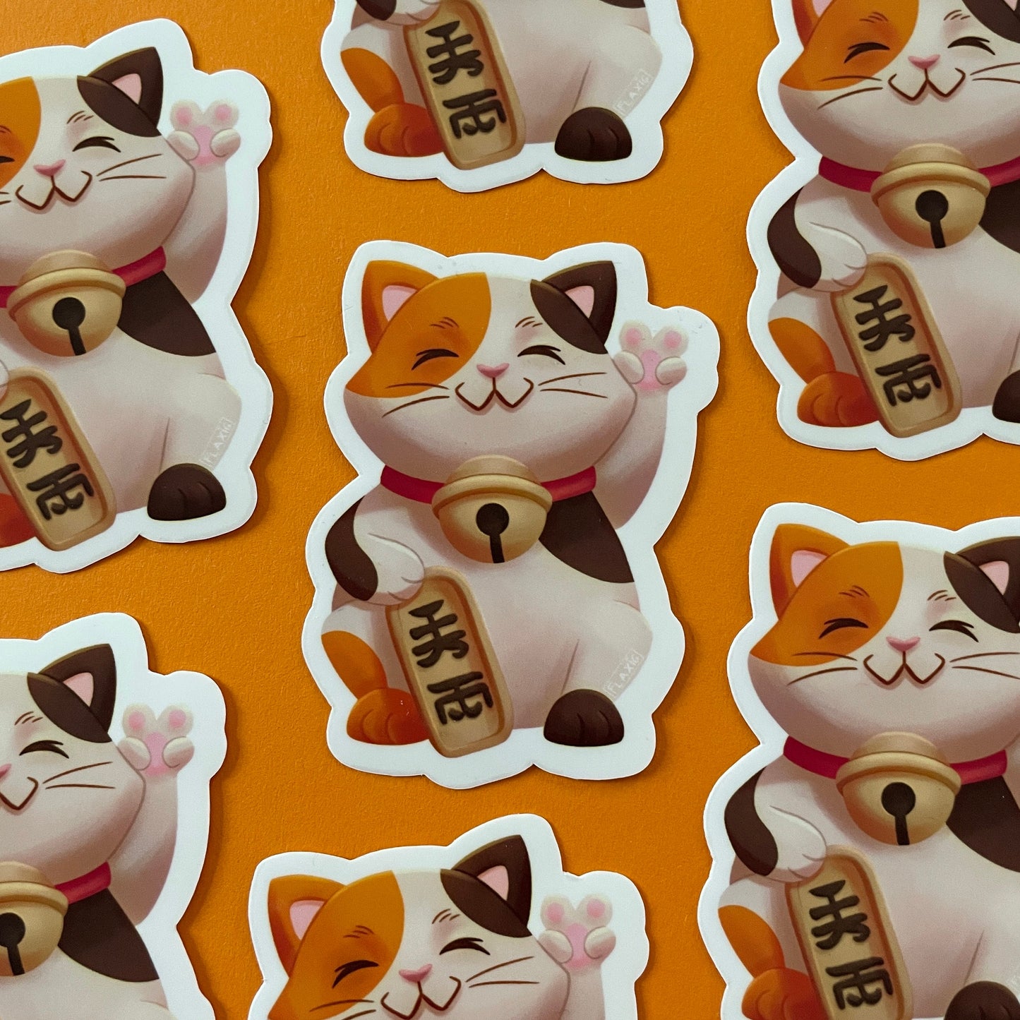 Calico Cat Sticker