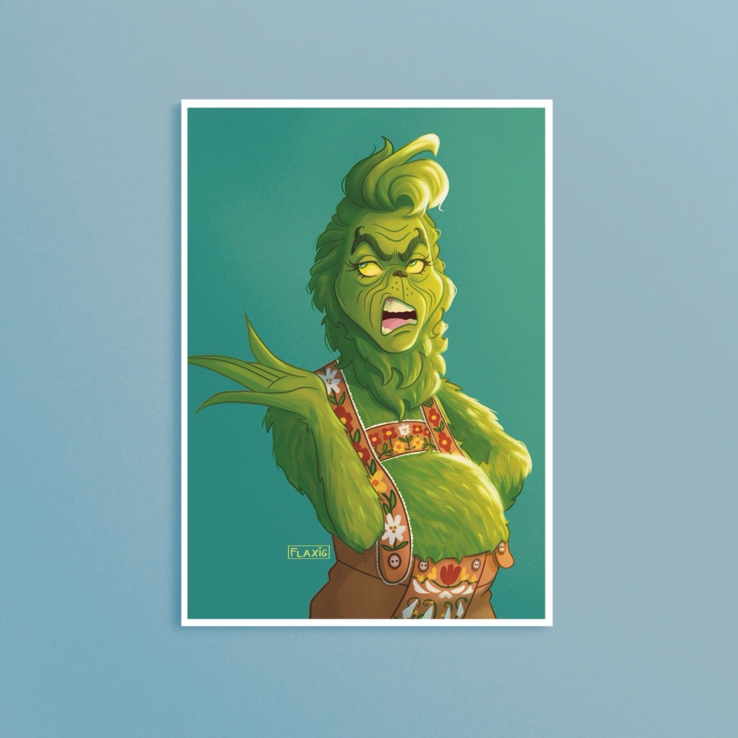 The Grinch Artprint